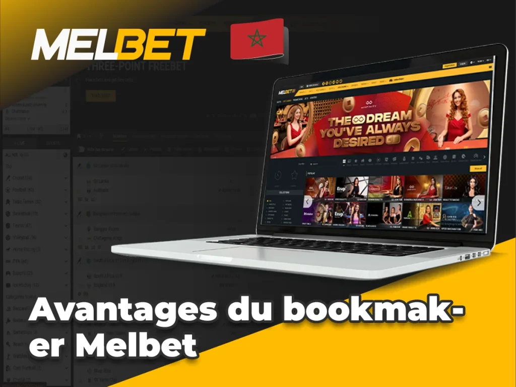 Les avantages du bookmaker et du casino en ligne Melbet