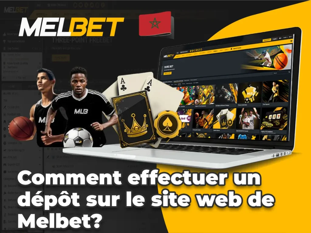 Comment effectuer un dépôt sur le site web de Melbet?
